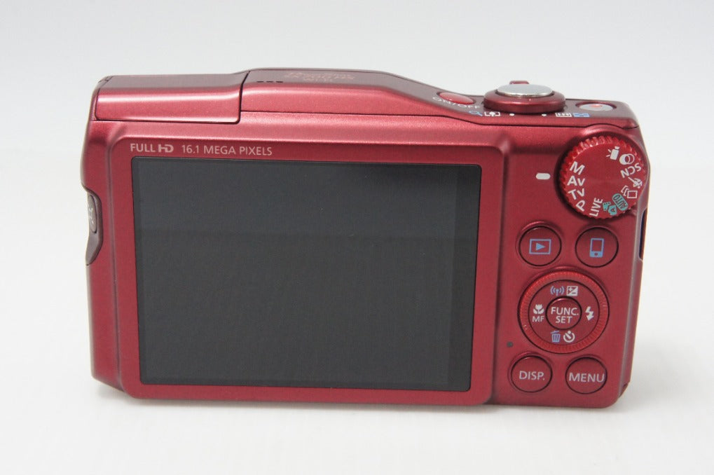 美品 Canon キヤノン PowerShot SX700 HS コンパクトデジタルカメラ レッド 元箱付 260723j