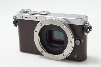 美品 Panasonic パナソニック LUMIX DMC-GM1S ボディ ミラーレス一眼カメラ ブラウン 260723l