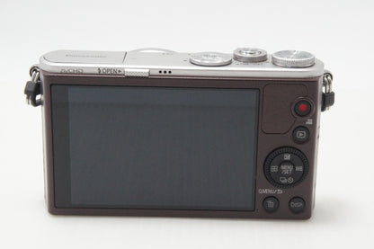 美品 Panasonic パナソニック LUMIX DMC-GM1S ボディ ミラーレス一眼カメラ ブラウン 260723l