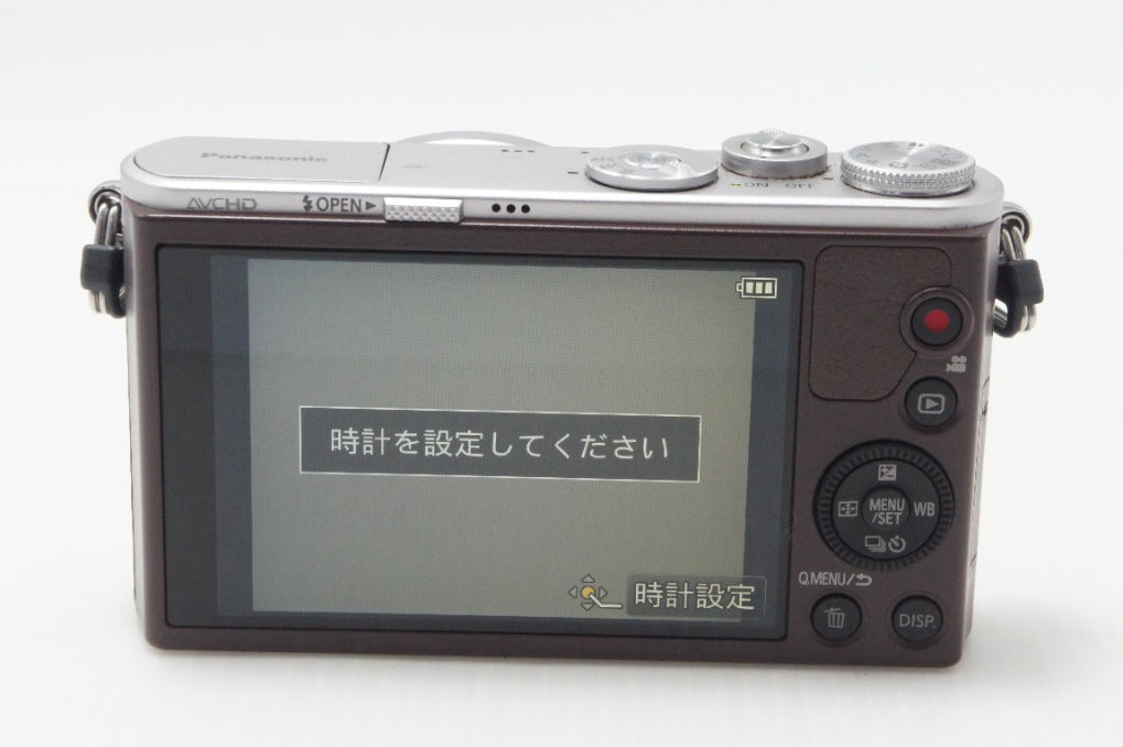 美品 Panasonic パナソニック LUMIX DMC-GM1S ボディ ミラーレス一眼カメラ ブラウン 260723l