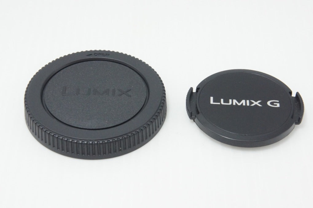 美品 Panasonic LUMIX G VARIO 12-32mm F3.5-5.6 ASPH. MEGA O.I.S. H-FS12032 シルバー マイクロフォーサーズ 260723m