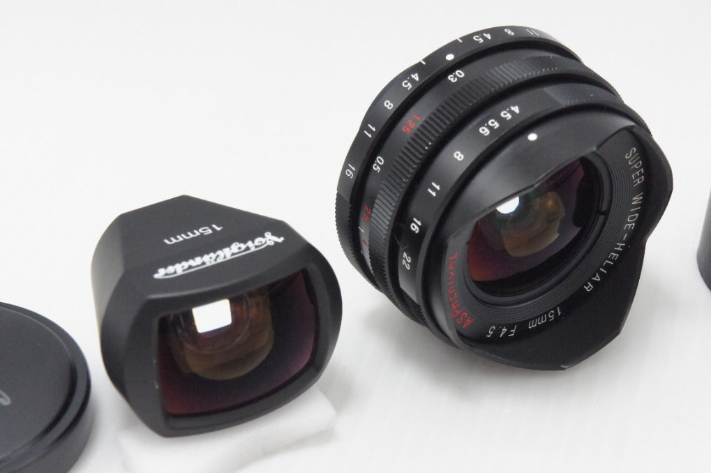 美品 VOIGTLANDER SUPER WIDE HELIAR 15mm F4.5 Aspherical Leica L39