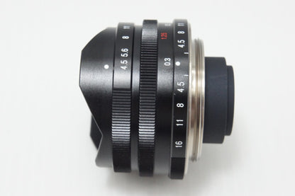 美品 VOIGTLANDER SUPER WIDE HELIAR 15mm F4.5 Aspherical Leica L39 スクリューマウント ファインダー付 260723n