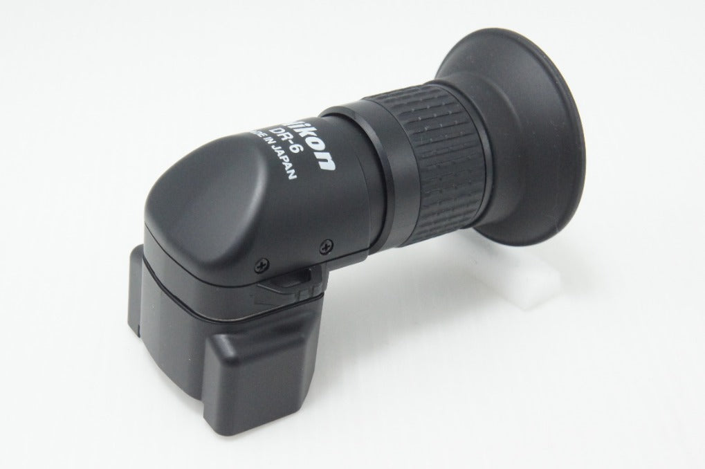 美品 Nikon ニコン Right Angle Viewfinder DR-6 角窓用変倍アングルファインダー ケース 説明書付 260723t