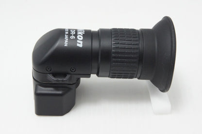 美品 Nikon ニコン Right Angle Viewfinder DR-6 角窓用変倍アングルファインダー ケース 説明書付 260723t