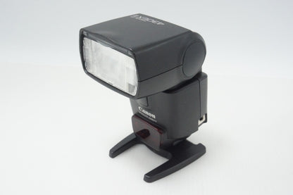 良品 Canon キヤノン ストロボ スピードライト 430EX II ケース スタンド付 260723v