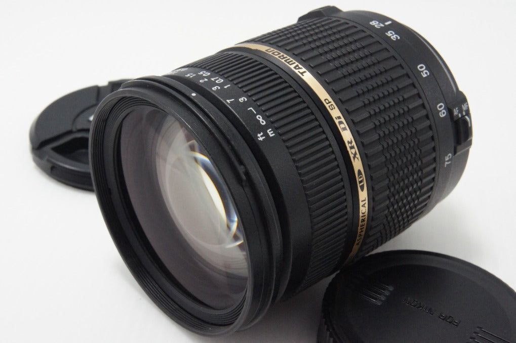 良品 TAMRON SP AF 28-75mm F2.8 XR Di LD Aspherical IF MACRO A09 Nikon Fマウントフルサイズ ズームレンズ 260723w