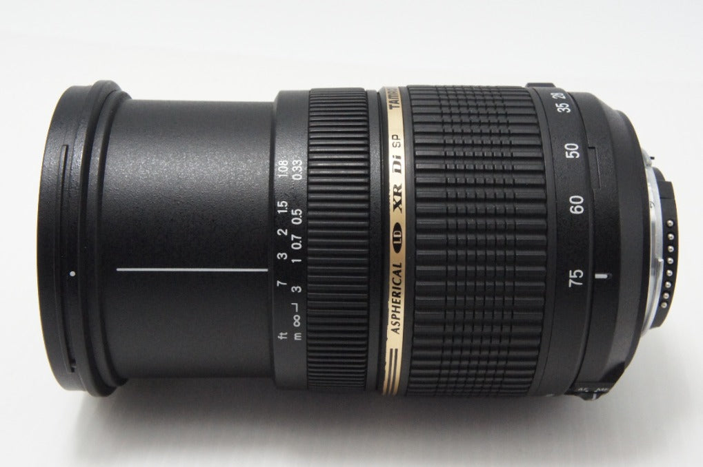 良品 TAMRON SP AF 28-75mm F2.8 XR Di LD Aspherical IF MACRO A09 Nikon Fマウントフルサイズ ズームレンズ 260723w