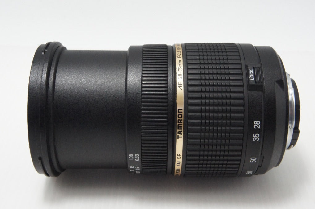 良品 TAMRON SP AF 28-75mm F2.8 XR Di LD Aspherical IF MACRO A09 Nikon Fマウントフルサイズ ズームレンズ 260723w