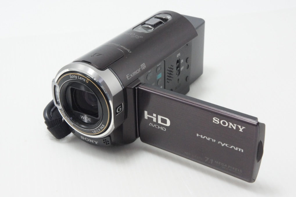 SONY HDR-CX370V 美品 SONY ソニー HDR-CX370V デジタルビデオカメラ ボルドーブラウン