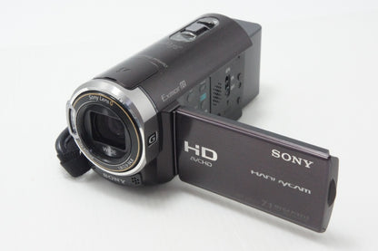 SONY ソニー HDR-CX370V デジタルビデオカメラ ボルドーブラウン 260723x