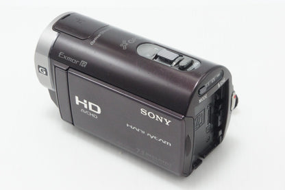 SONY ソニー HDR-CX370V デジタルビデオカメラ ボルドーブラウン 260723x