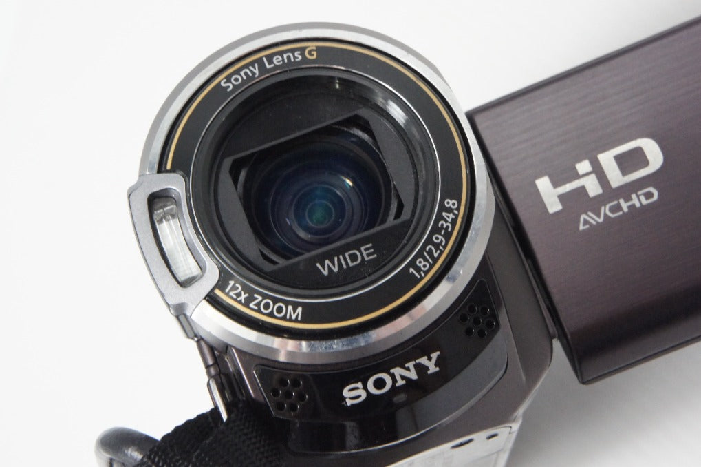 SONY ソニー HDR-CX370V デジタルビデオカメラ ボルドーブラウン
