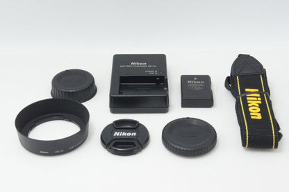 美品 Nikon D5100 ボディ + AF-S DX NIKKOR 18-55mm VR レンズキット デジタル一眼レフカメラ ブラック 260724b