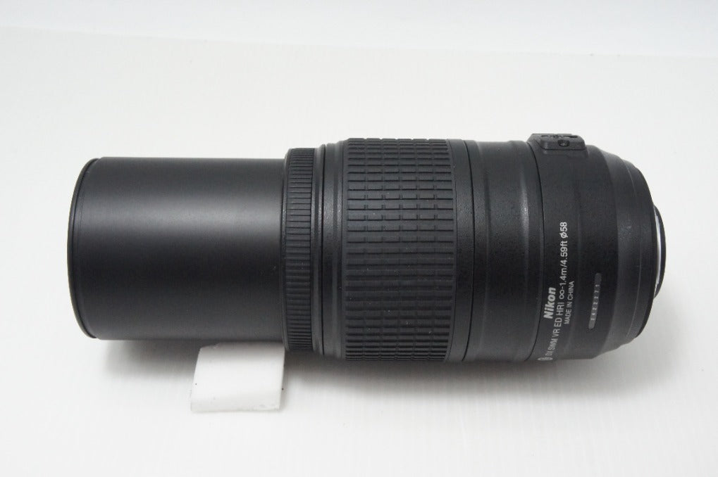 美品 Nikon ニコン AF-S DX NIKKOR 55-300mm F4.5-5.6G ED VR APS-C ズームレンズ フード付 260724c