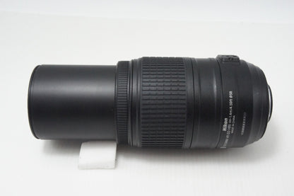 美品 Nikon ニコン AF-S DX NIKKOR 55-300mm F4.5-5.6G ED VR APS-C ズームレンズ フード付 260724c