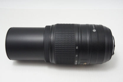美品 Nikon ニコン AF-S DX NIKKOR 55-300mm F4.5-5.6G ED VR APS-C ズームレンズ フード付 260724c