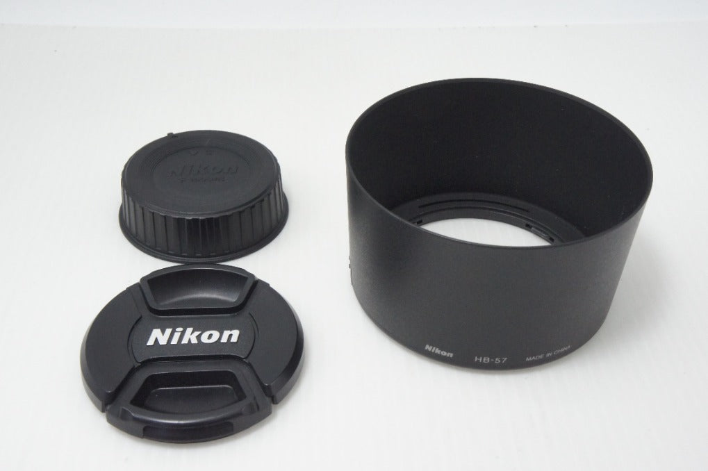 美品 Nikon ニコン AF-S DX NIKKOR 55-300mm F4.5-5.6G ED VR APS-C ズームレンズ フード付 260724c