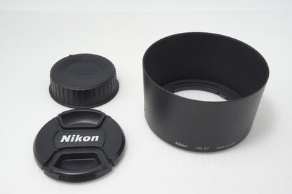 美品 Nikon ニコン AF-S DX NIKKOR 55-300mm F4.5-5.6G ED VR APS-C ズームレンズ フード付 260724c