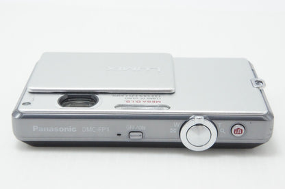 美品 Panasonic パナソニック LUMIX DMC-FP1 コンパクトデジタルカメラ シルバー 260724e