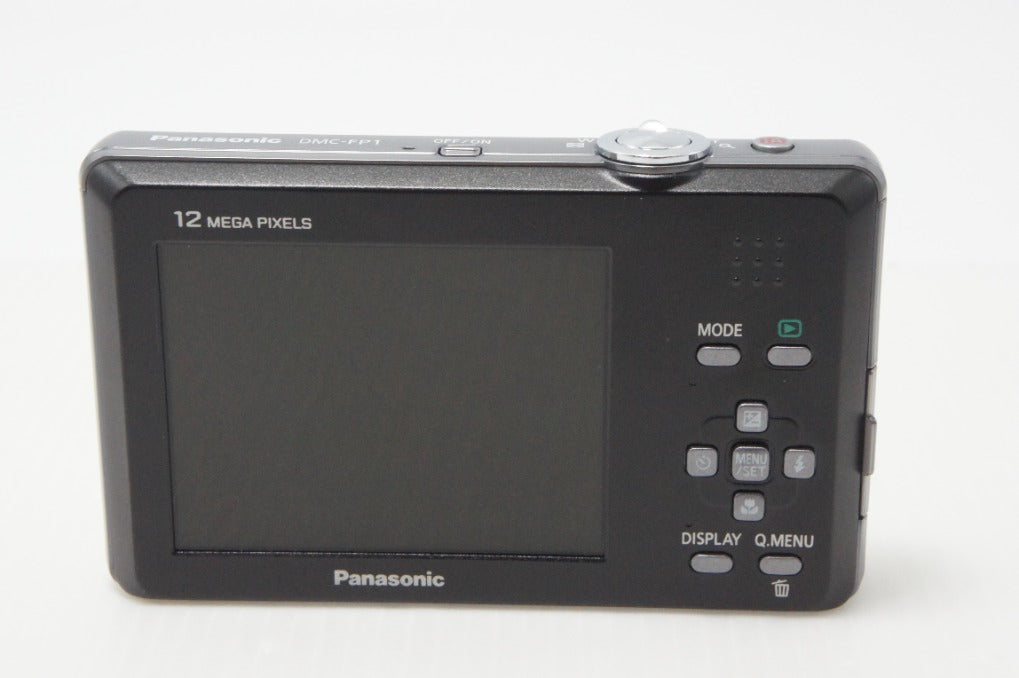 美品 Panasonic パナソニック LUMIX DMC-FP1 コンパクトデジタルカメラ シルバー 260724e