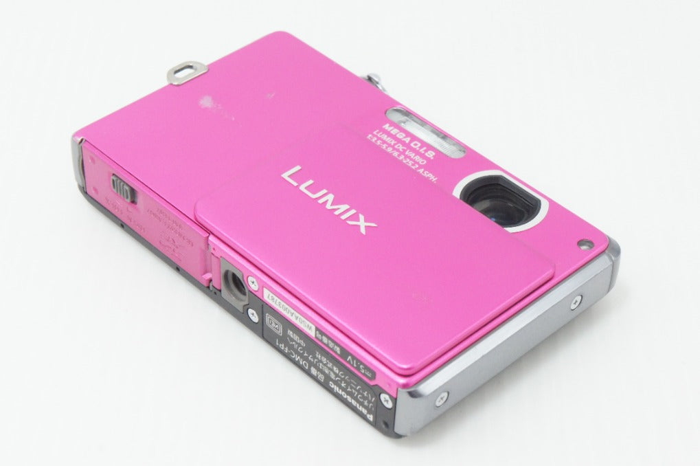 カメラ 【】Panasonic パナソニック LUMIX DMC-FP1 ピンク コンパクト