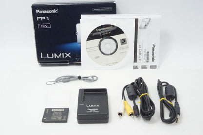 Panasonic パナソニック LUMIX DMC-FP1 コンパクトデジタルカメラ ピンク 元箱付 260724f