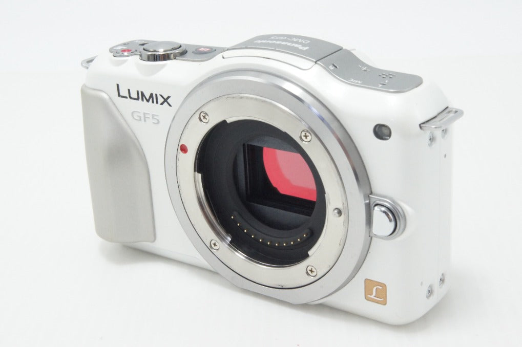 Panasonic パナソニック LUMIX DMC-GF5 ボディ ミラーレス一眼カメラ ホワイト 260724g