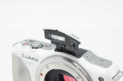Panasonic パナソニック LUMIX DMC-GF5 ボディ ミラーレス一眼カメラ ホワイト 260724g