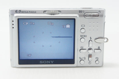 SONY ソニー Cyber-shot DSC-T9 コンパクトデジタルカメラ シルバー 元箱付 260724i