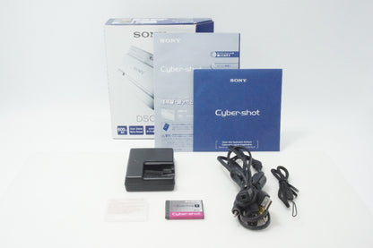 SONY ソニー Cyber-shot DSC-T9 コンパクトデジタルカメラ シルバー 元箱付 260724i