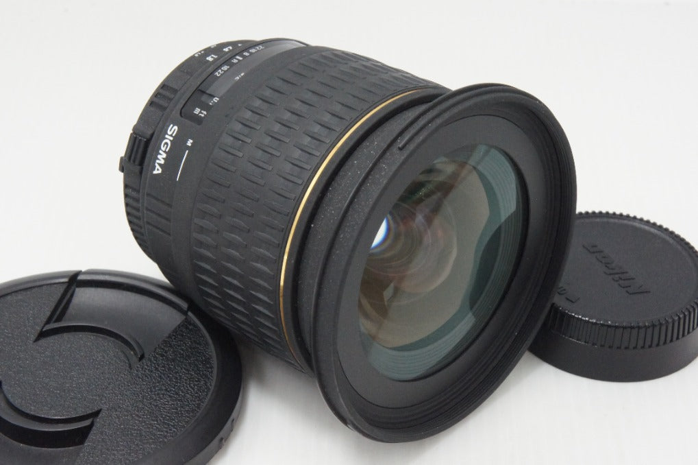 良品 SIGMA シグマ 20mm F1.8D EX DG ASPHERICAL Nikon ニコン Fマウント 単焦点レンズ 260724n