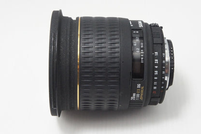 良品 SIGMA シグマ 20mm F1.8D EX DG ASPHERICAL Nikon ニコン Fマウント 単焦点レンズ 260724n