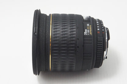 良品 SIGMA シグマ 20mm F1.8D EX DG ASPHERICAL Nikon ニコン Fマウント 単焦点レンズ 260724n