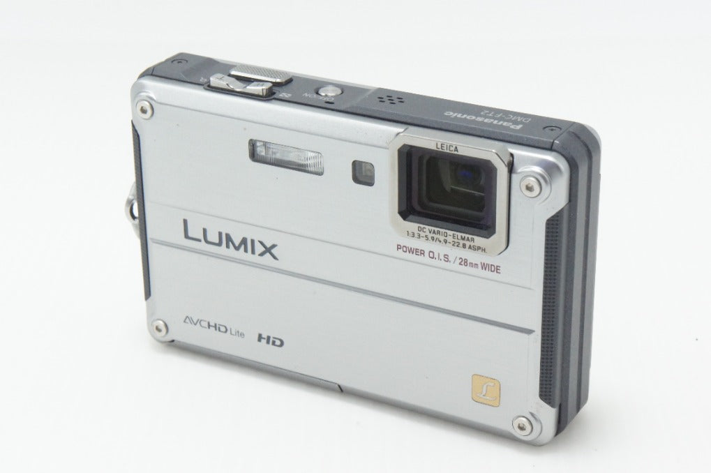 良品 Panasonic パナソニック LUMIX DMC-FT2 コンパクトデジタルカメラ ソリッドシルバー 260727a