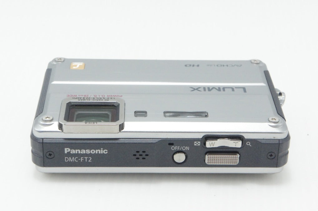 良品 Panasonic パナソニック LUMIX DMC-FT2 コンパクトデジタルカメラ ソリッドシルバー 260727a