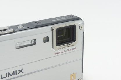 良品 Panasonic パナソニック LUMIX DMC-FT2 コンパクトデジタルカメラ ソリッドシルバー 260727a