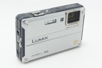 良品 Panasonic パナソニック LUMIX DMC-FT2 コンパクトデジタルカメラ ソリッドシルバー 260727a