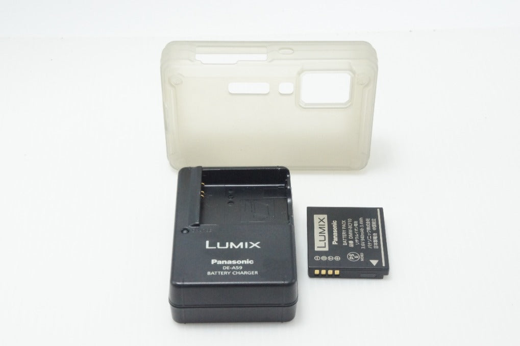 良品 Panasonic パナソニック LUMIX DMC-FT2 コンパクトデジタルカメラ ソリッドシルバー 260727a