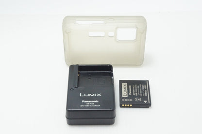 良品 Panasonic パナソニック LUMIX DMC-FT2 コンパクトデジタルカメラ ソリッドシルバー 260727a