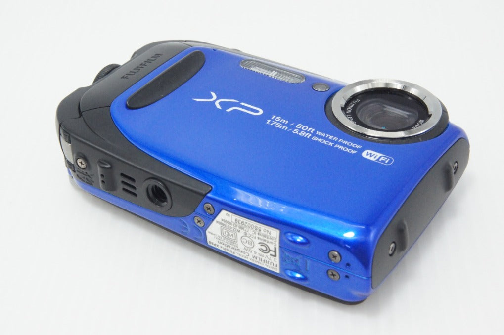良品 FUJIFILM フジフィルム FinePix XP80 コンパクトデジタルカメラ ブルー 元箱付 260727b