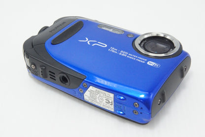 良品 FUJIFILM フジフィルム FinePix XP80 コンパクトデジタルカメラ ブルー 元箱付 260727b