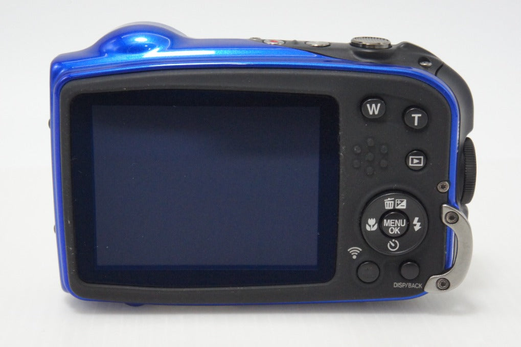 良品 FUJIFILM フジフィルム FinePix XP80 コンパクトデジタルカメラ ブルー 元箱付 260727b