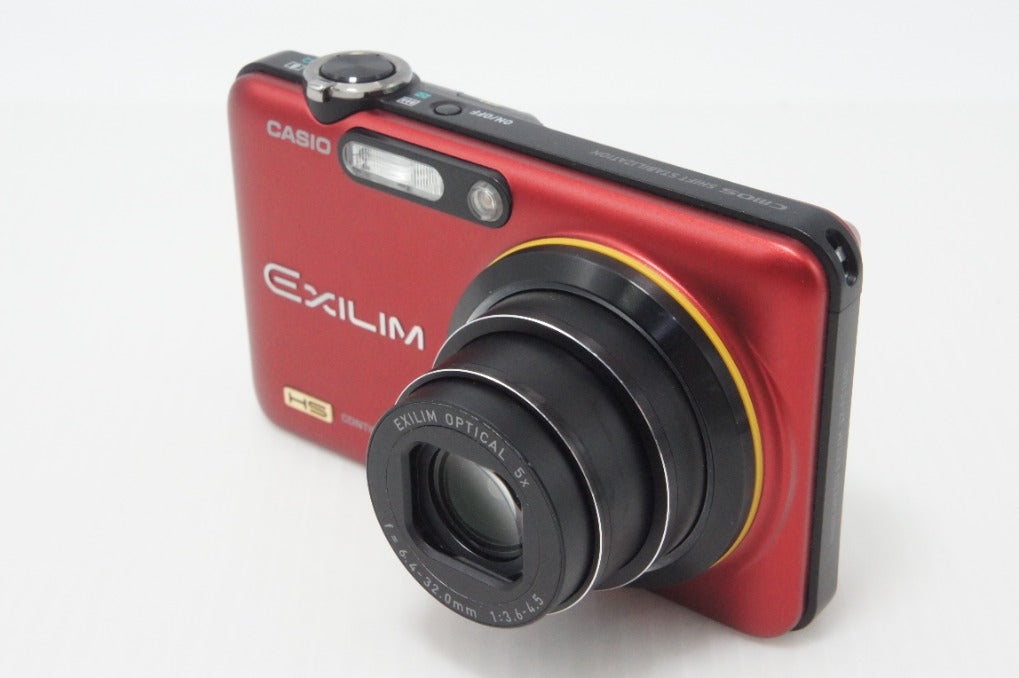 良品 CASIO カシオ EXILIM EX-FC160S コンパクトデジタルカメラ レッド 元箱付 260727c