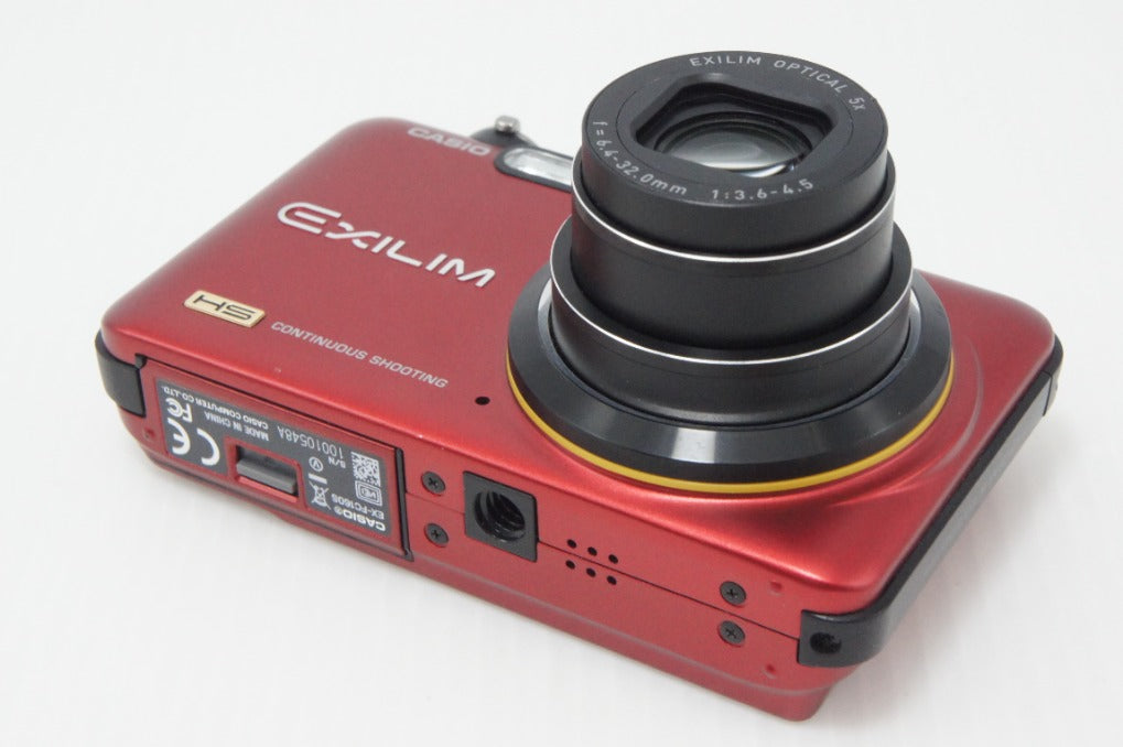良品 CASIO カシオ EXILIM EX-FC160S コンパクトデジタルカメラ レッド 元箱付 260727c