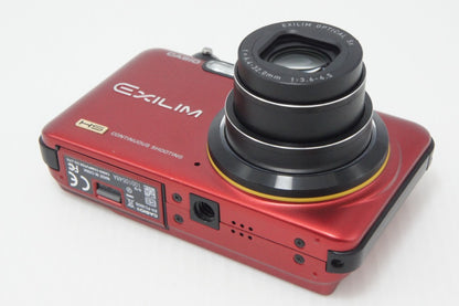良品 CASIO カシオ EXILIM EX-FC160S コンパクトデジタルカメラ レッド 元箱付 260727c