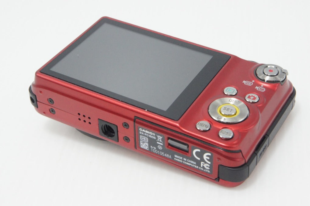 良品 CASIO カシオ EXILIM EX-FC160S コンパクトデジタルカメラ レッド 元箱付 260727c