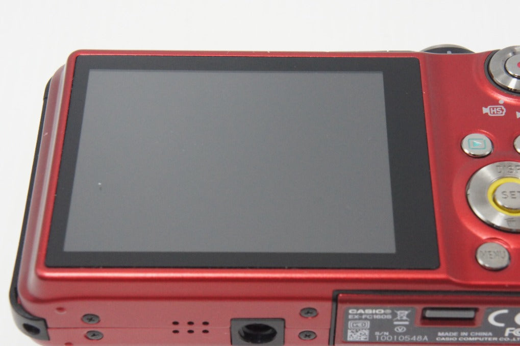 良品 CASIO カシオ EXILIM EX-FC160S コンパクトデジタルカメラ レッド 元箱付 260727c