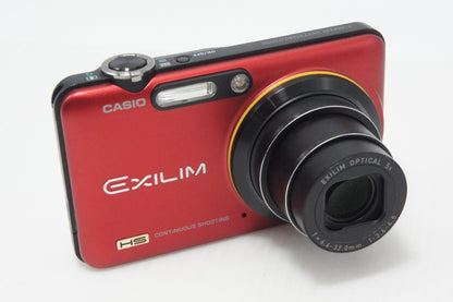 良品 CASIO カシオ EXILIM EX-FC160S コンパクトデジタルカメラ レッド 元箱付 260727c