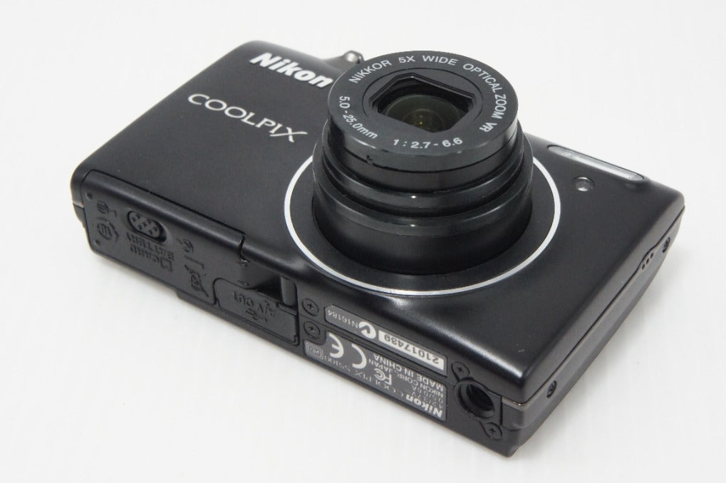 良品 Nikon ニコン COOLPIX S5100 コンパクトデジタルカメラ スマートブラック 元箱付 260727d
